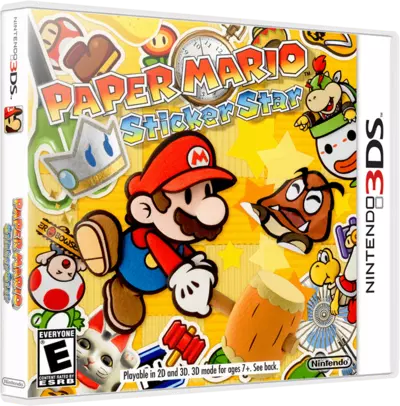 Paper mario sticker star deals download rom